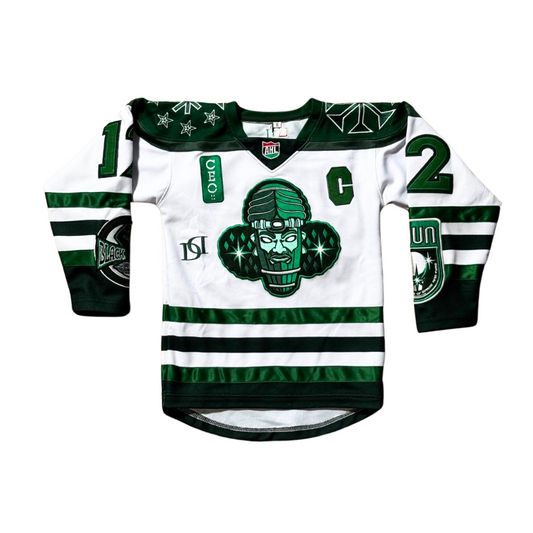 Kids Anunnaki CEO Green Hockey Jersey (PRE-ORDER)