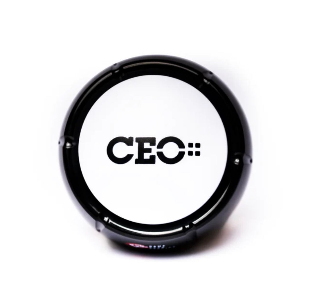 PAUSE BUTTON & CEO BUTTON