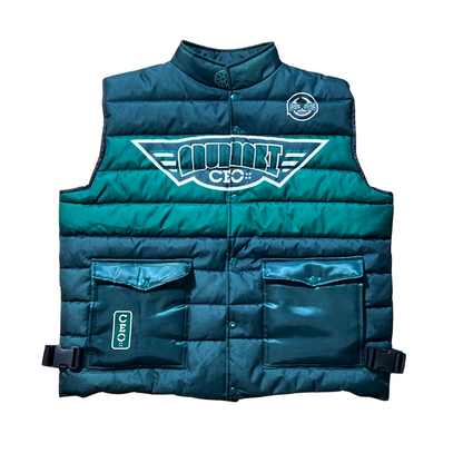 KIDS Anunnaki CEO Green Puffer Vest (PRE-ORDER)