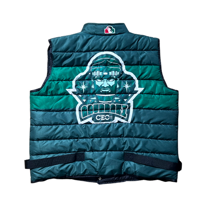 KIDS Anunnaki CEO Green Puffer Vest (PRE-ORDER)